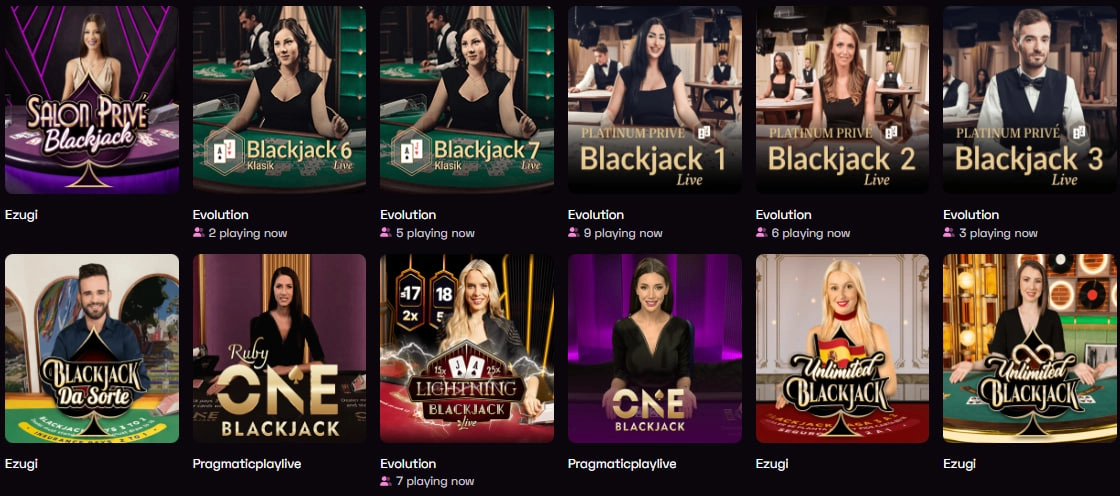 lussurio casino blackjack