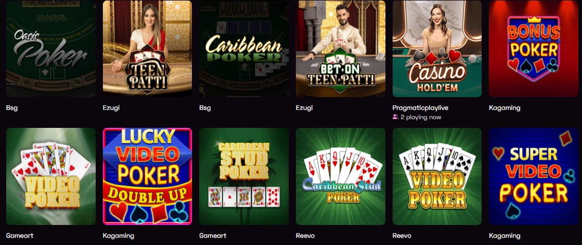 lussurio casino poker